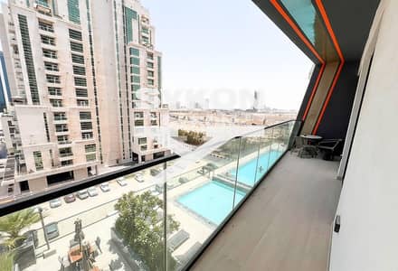 1 Bedroom Flat for Sale in Jumeirah Village Circle (JVC), Dubai - 1-Bed-Binghatti-Nova-Pool-and-Skyline-Vi-sykon-S-2540-Haitha-2. jpg