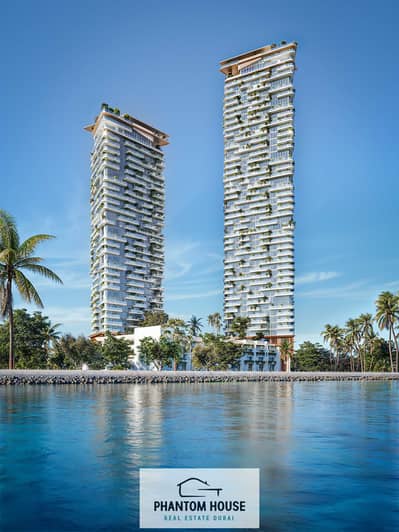 2 Bedroom Apartment for Sale in Dubai Maritime City, Dubai - Soulever_Hero Shot - Water view - Day 2. jpg 2 Bedroom Apartment for Sale in Dubai Maritime City, Dubai - Soulever_Hero Shot - Water view - Day 2. jpg
