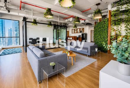 Office for Rent in Jumeirah Lake Towers (JLT), Dubai - Fully Furnished | Near Metro | 3 Parking Spaces Office for Rent in Jumeirah Lake Towers (JLT), Dubai - Fully Furnished | Near Metro | 3 Parking Spaces