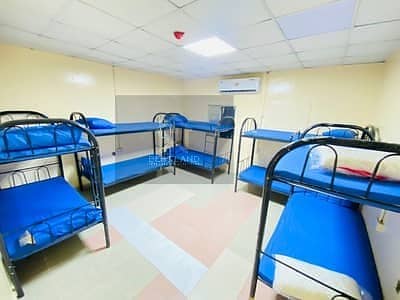 Labour Camp te Huur in Musaffah, Abu Dhabi - bunk bed_Watermarked. jpg Labour Camp te Huur in Musaffah, Abu Dhabi - bunk bed_Watermarked. jpg