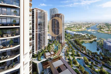 1 Camera Appartamento in vendita a Jumeirah Heights, Dubai - Eltiera Views - balcony view. jpg