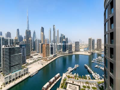 1 Bedroom Apartment for Sale in Business Bay, Dubai - BURJ KHALIFA AND CANAL VIEWS | BIG TERRACE | 1BR