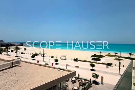 3 Bedroom Flat for Sale in Saadiyat Island, Abu Dhabi - Beachfront Sea View | 3BR +M | 2 Balconies