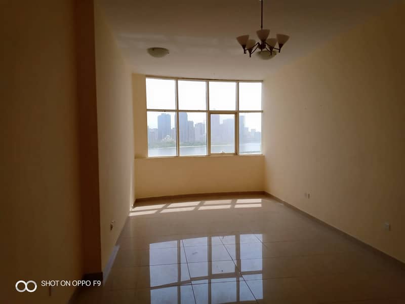 WATER VIEW,,PARKING FREE,,MASSIVE 2BHK IN 46K IN 4/6CHQ WITH MASTER B/R,W. ROBES,LAUNDRY ROOM,2 FULL BATH,BALCONY AT BUHAIRA CORNICHE