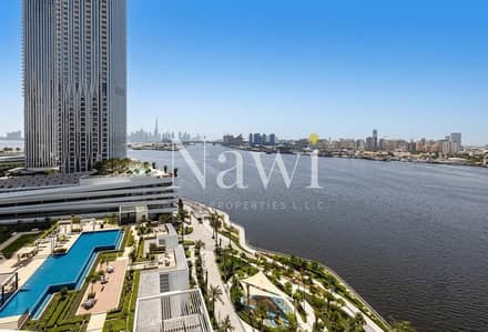 3 Bedroom Flat for Rent in Dubai Creek Harbour, Dubai - Waterfront Views | Vacant | Unfurnished