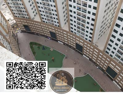 2 Bedroom Flat for Rent in Ajman Downtown, Ajman - qr grden view. jpg