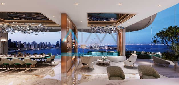 1 Slaapkamer Appartement te Koop in Dubai Harbour, Dubai - Family Room (1). jpg