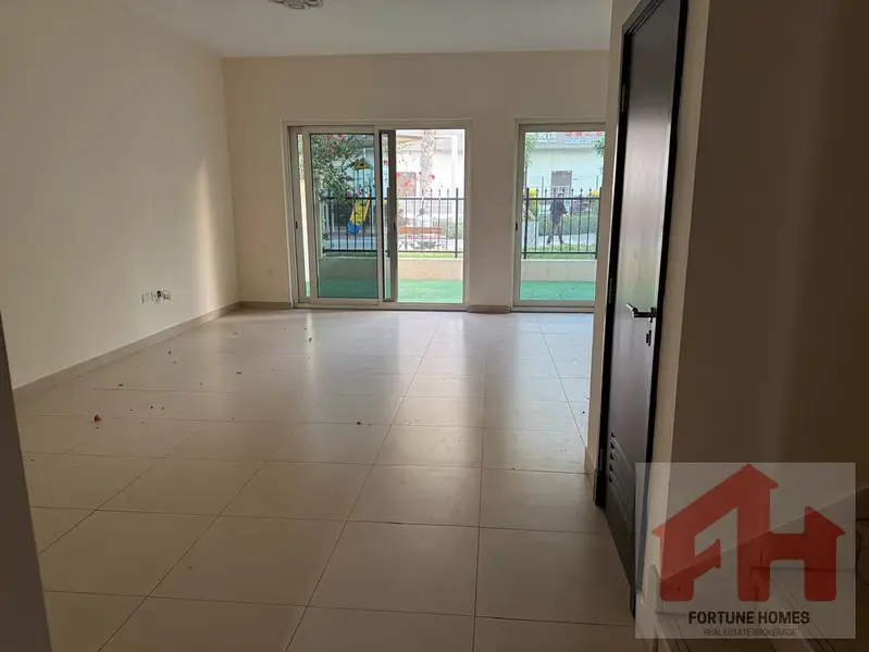 Warsan Villa 3Bedroom+Maid room Available for Rent in Good price, With Two parking area, Community Swimming pool, Gaded community. Gad