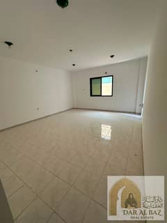Upscale and affordable two-bedroom apartment for annual rent in Al Majaz 2, near Al Majaz Park. Excellent size, balcony, split air conditioning, and p
