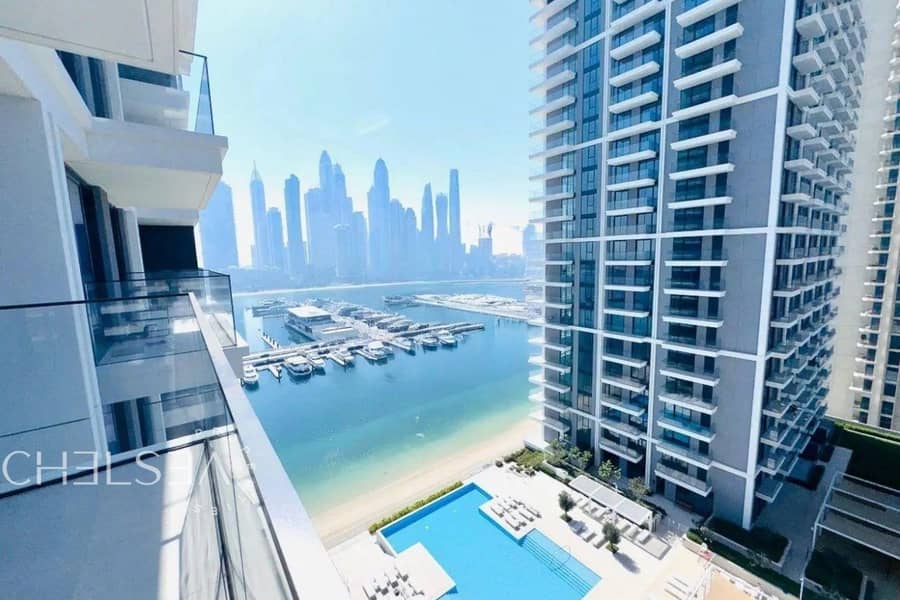 Wohnung in Dubai Harbour,Emaar Beachfront,Beach Mansion,Beach Mansion Tower 2, 2 schlafzimmer, 270000 AED - 16187426 Wohnung in Dubai Harbour,Emaar Beachfront,Beach Mansion,Beach Mansion Tower 2, 2 schlafzimmer, 270000 AED - 16187426