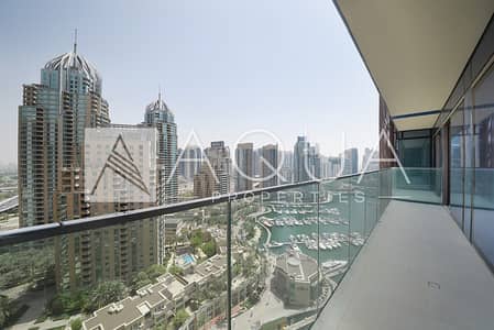Huge Balcony with Marina Views | Unfurnished Huge Balcony with Marina Views | Unfurnished