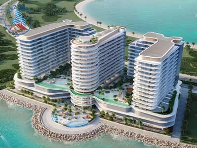 فلیٹ 2 غرفة نوم للبيع في جزيرة المرجان، رأس الخيمة - trio-isle-exterior. jpg فلیٹ 2 غرفة نوم للبيع في جزيرة المرجان، رأس الخيمة - trio-isle-exterior. jpg