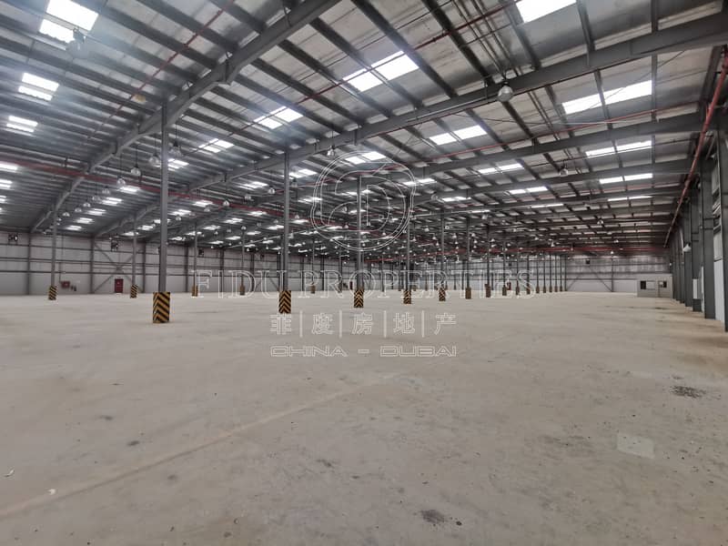 Massive Warehouse | Office area | 155000 sqft Plot