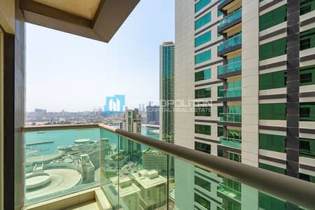 1 Bedroom Apartment for Sale in Al Reem Island, Abu Dhabi - Partial Sea View | Renovated | Kitchen Appliances