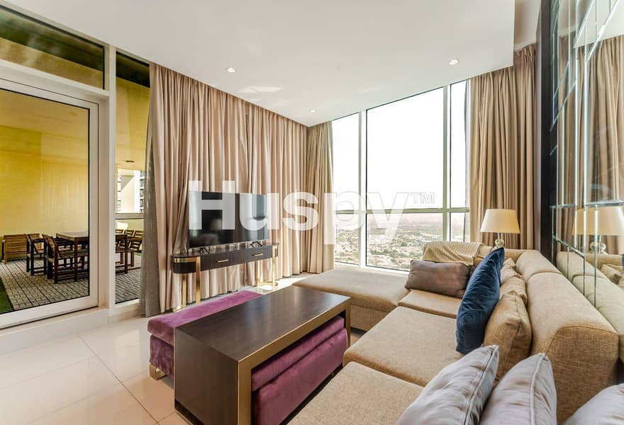 Large Terrace | Burj khalifa View | High Floor Large Terrace | Burj khalifa View | High Floor