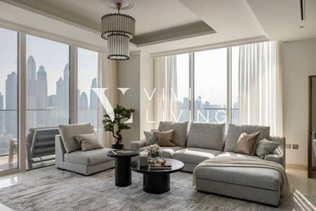 4 Bedroom Penthouse for Rent in Dubai Harbour, Dubai - Full Marina Skyline Views | Furnished | Rare Unit 4 Bedroom Penthouse for Rent in Dubai Harbour, Dubai - Full Marina Skyline Views | Furnished | Rare Unit