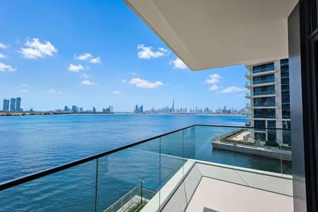3 Bedroom Flat for Rent in Dubai Creek Harbour, Dubai - Cove7 | Sea & Burj Khalifa Views |2 Parking Spaces