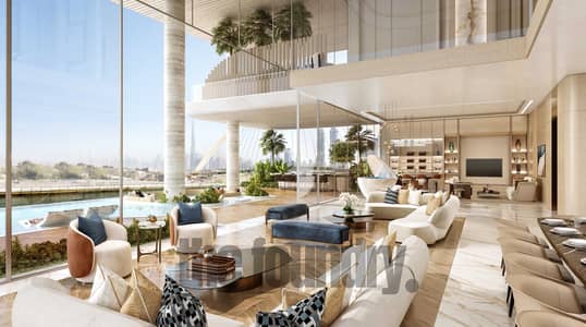 6 Camere Appartamento in vendita a Al Wasl, Dubai - 01-6BR_Living. jpg 6 Camere Appartamento in vendita a Al Wasl, Dubai - 01-6BR_Living. jpg