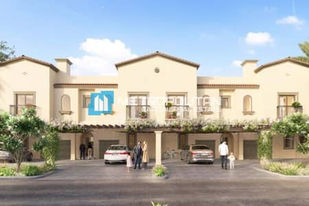3 Bedroom Townhouse for Sale in Zayed City, Abu Dhabi - Corner Unit 3BR | Single Row | Direct Park View