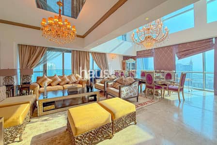 4 Bedroom Flat for Sale in Dubai Marina, Dubai - Duplex Penthouse | Private Pool | Marina Views