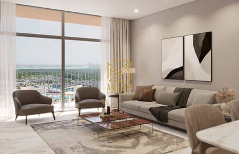 1 Schlafzimmer Wohnung zum zum Verkauf in Sobha Hartland 2, Dubai - 310 Living. jpg