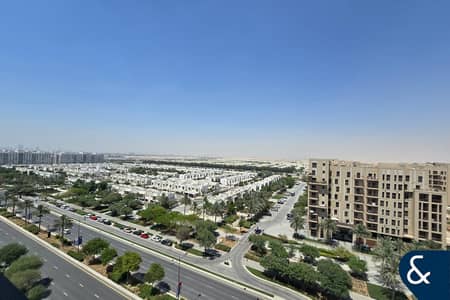 فلیٹ 2 غرفة نوم للايجار في تاون سكوير، دبي - شقة في جنة 1 - الساحة الرئيسية،جنة - الساحة الرئيسية،تاون سكوير 2 غرف 120000 درهم - 16207897