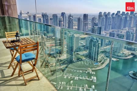 1 Bedroom Apartment for Rent in Dubai Marina, Dubai - Full Marina View| Best Layout | Infinity Pool 1 Bedroom Apartment for Rent in Dubai Marina, Dubai - Full Marina View| Best Layout | Infinity Pool