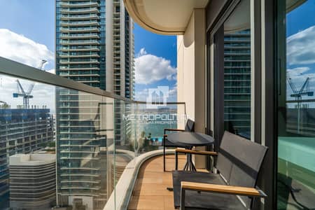 1 Bedroom Flat for Sale in Dubai Harbour, Dubai - Palm and Marina View I Vacant I Furnished By Emaar