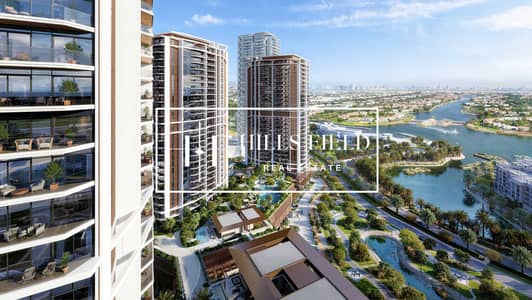 Appartement de 3 chambres à à vendre à Jumeirah Heights, Dubai - Eltiera Views - balcony view. jpg