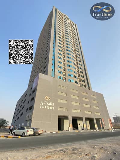 2 Slaapkamers Appartement te Huur in Emirates City, Ajman - Gulf Tower. jpg 2 Slaapkamers Appartement te Huur in Emirates City, Ajman - Gulf Tower. jpg