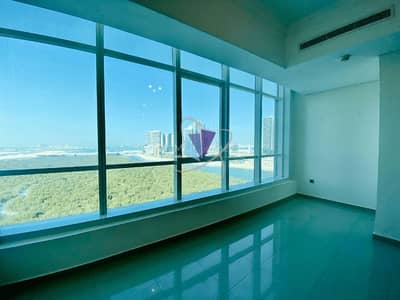 2 Bedroom Flat for Rent in Al Reem Island, Abu Dhabi - Vacant 2BR + Maid | Mangrove View | Hydra Towers