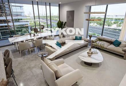 2 Camere Appartamento in vendita a Sobha Hartland, Dubai - Golf-course-view-High-Floor-Study-Room-SevenStone-11755-02. jpg