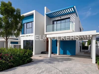 6 Bedroom Villa for Rent in DAMAC Lagoons, Dubai - Park & Pool View | Single Row | Ready to move In