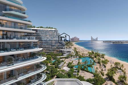 3 Slaapkamers Appartement te Koop in Palm Jumeirah, Dubai - Ext_Pool & Private Beach. jpg 3 Slaapkamers Appartement te Koop in Palm Jumeirah, Dubai - Ext_Pool & Private Beach. jpg