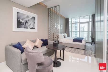 Studio for Rent in Business Bay, Dubai - Luxury Studio | Furnished | Balcony | Canal View Studio for Rent in Business Bay, Dubai - Luxury Studio | Furnished | Balcony | Canal View