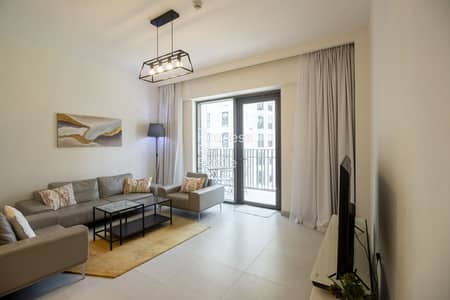 2 Bedroom Apartment for Rent in Dubai Creek Harbour, Dubai - Furnished | Balcony | Private Beach Access