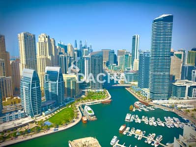 2 Bedroom Apartment for Rent in Dubai Marina, Dubai - Full Marina View | Largest Layout | Best Unit