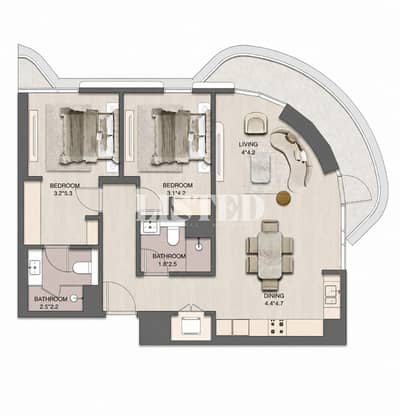 2 Schlafzimmer Wohnung zum zum Verkauf in Mina Al Arab, Ras Al Khaimah - Wohnung in Mina Al Arab,Mirasol, 2 schlafzimmer, 2524000 AED - 16219985 2 Schlafzimmer Wohnung zum zum Verkauf in Mina Al Arab, Ras Al Khaimah - Wohnung in Mina Al Arab,Mirasol, 2 schlafzimmer, 2524000 AED - 16219985