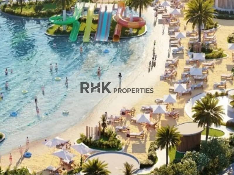 9 Waterpark at DAMAC community Dubai with wave surf pool, lazy river and kids splash zone