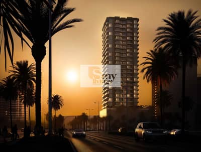 1 Slaapkamer Appartement te Koop in Jumeirah Village Circle (JVC), Dubai - Exterior Evening. jpeg