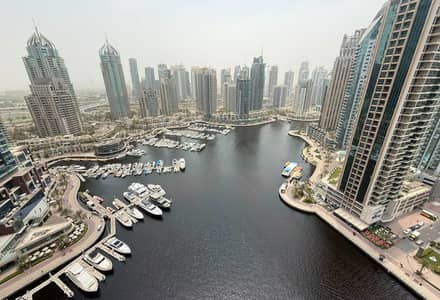 1 Bedroom Apartment for Rent in Dubai Marina, Dubai - Full Marina View | Semi-furnished |Spacious Layout 1 Bedroom Apartment for Rent in Dubai Marina, Dubai - Full Marina View | Semi-furnished |Spacious Layout