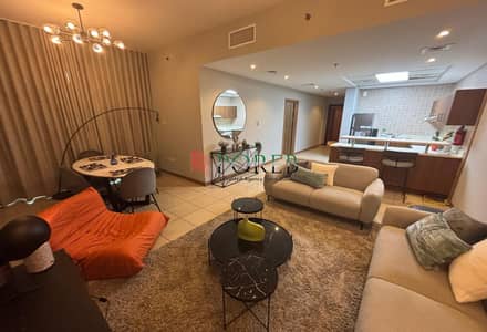 1 Bedroom Apartment for Rent in Dubai Marina, Dubai - Spacious 1BR | Fully Furnished | Middle Floor