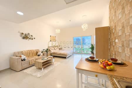 Studio for Sale in Majan, Dubai - Premium Upgraded | Brandnew w/ Balcony | Huge STD
