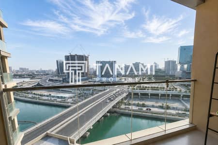 1 Bedroom Flat for Rent in Al Reem Island, Abu Dhabi - High Floor | Canal View | Spacious 1BR w Balcony