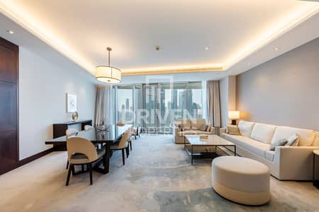 2 Bedroom Apartment for Rent in Downtown Dubai, Dubai - Burj and Fountain View | Furnished | High Floor