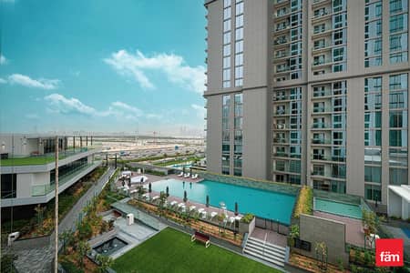 2 Bedroom Flat for Rent in Sobha Hartland, Dubai - Pool View | Vacant | Upscale Furniture 2 Bedroom Flat for Rent in Sobha Hartland, Dubai - Pool View | Vacant | Upscale Furniture