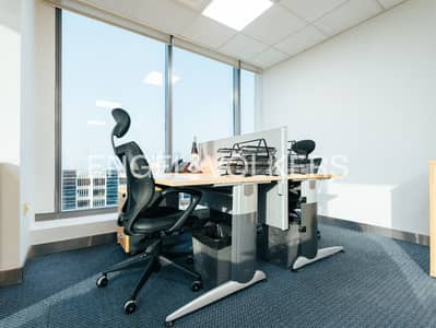 Office for Rent in Sheikh Zayed Road, Dubai - Plug and Play Office for 2 | Bills Included | SZR