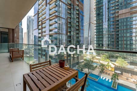 2 Bedroom Apartment for Rent in Dubai Marina, Dubai - Pool View | Exceptional Amenities | Vacant Soon 2 Bedroom Apartment for Rent in Dubai Marina, Dubai - Pool View | Exceptional Amenities | Vacant Soon