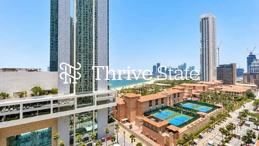 3 Bedroom Flat for Rent in Jumeirah Beach Residence (JBR), Dubai - Unfurnished | Palm and Sea Views | Vacant Now