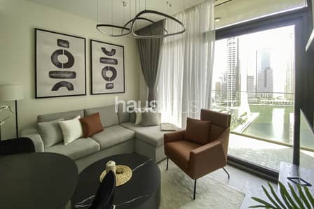 1 habitación Apartamento para en Alquiler en Business Bay, Dubai - Apartamento en Business Bay，Peninsula，Peninsula Two, 1 dormitorio, 115000 AED - 16232359